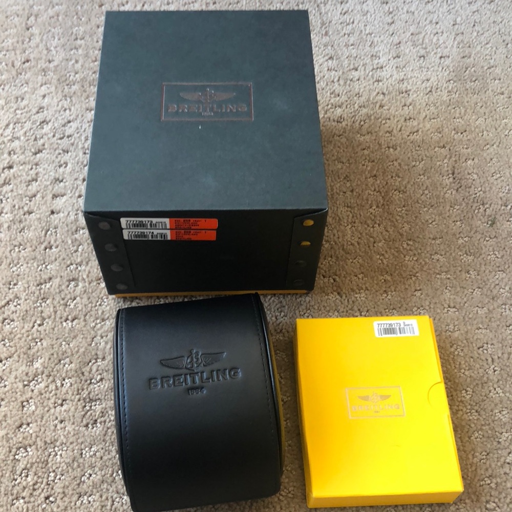 Breitling Watch Packaging